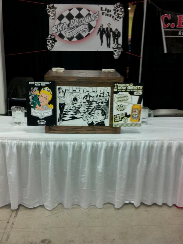 Skabrewconway's tweet photo. All set for the All Colorado Beer Fest!!!! Come check it out!!!@skabrewing @SkaBrewArlo @SkaBrewWalrus http://t.co/pGxL74SC8i