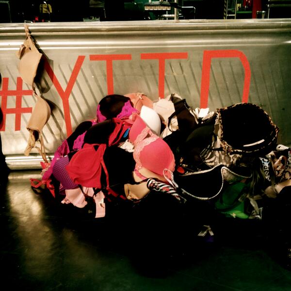 OfficialYTTD's tweet photo. Bra Bar count up to 56! Winnipeg, your up! #yttd #brabar http://t.co/xedyylwljp