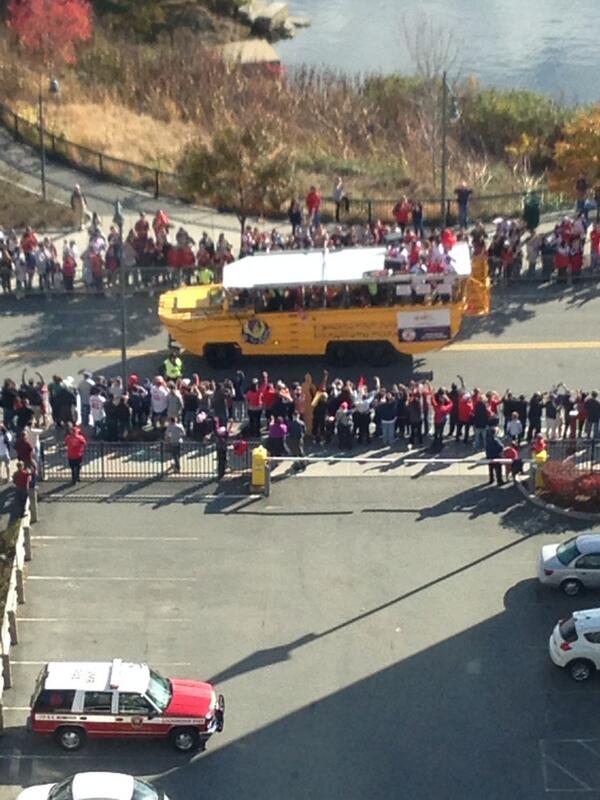 Just another amazing day in Boston watching #redsoxparade