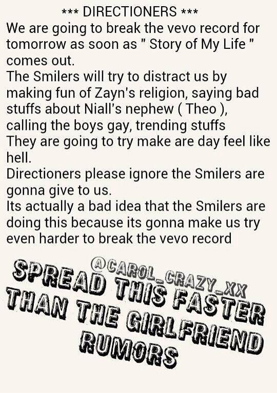 NoneOutOfFiveOh's tweet photo. Guys the smilers are going to try and stop us from winning this battle. Pls spread this fast http://t.co/Mvzg7OvlJS
