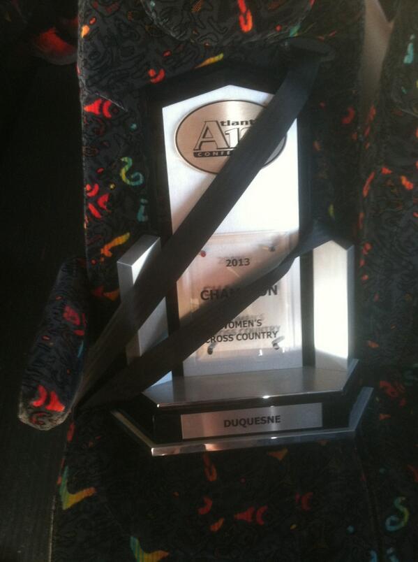 DuquesneXC's tweet photo. Coming back with that W!!!! #godukes http://t.co/XwpJgCkSU2