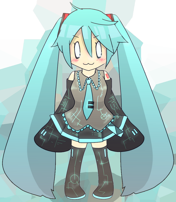 初音ミク 「落書き。」|ねぎまぷりん✨️100枚目に万フォロワーになる絵師のイラスト