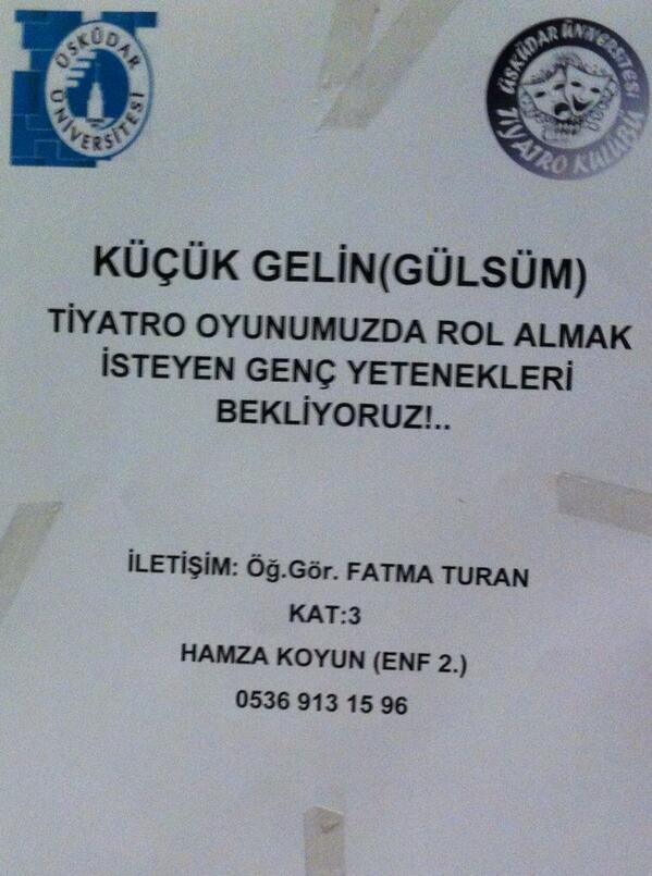 Katılımlarınızı bekliyoruz. Daha renkli bir üniversite hayatı için etkinliklerde bulunabilirsiniz.