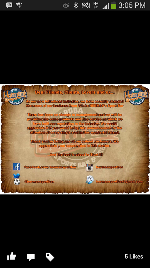 JCsSportBar's tweet photo. See you at Herman's Sports Bar http://t.co/CN8Y5EdAho