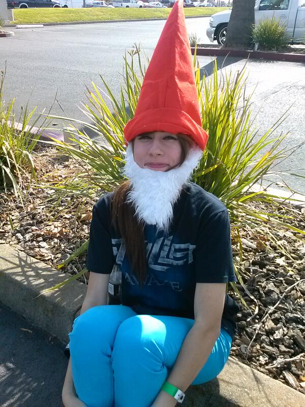 Gnome at the 2013 Youth Convention #NCNlimitless