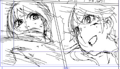 キャットファイトする漫画を描いてたけどこんな時間になっちゃったし寝るよ 