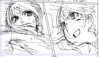 キャットファイトする漫画を描いてたけどこんな時間になっちゃったし寝るよ 