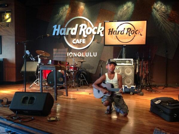 Performing #Brunomars @ #Hardrockcafe #Honolulu last night. @RickyWatters @catwatters #aflchina