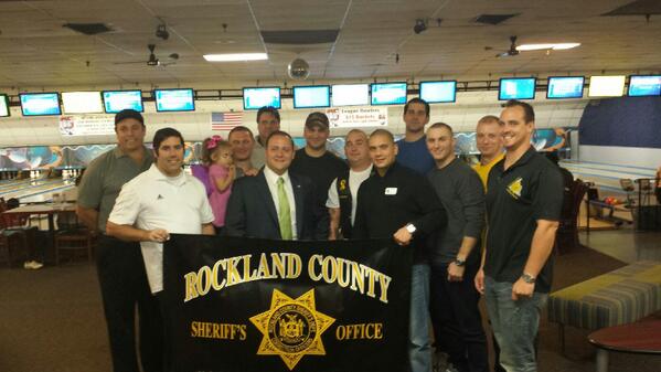 had a great time supporting the fine men and women of the county corrections at their bowling benefit in new city