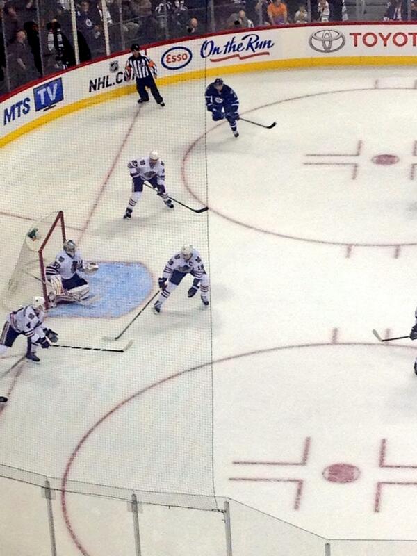 Let's hope the @NHL_Jets can make a comeback against #Toews and the #Blackhawks