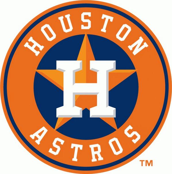 Houstorian's tweet photo. Today in 2012, @Astros debut their new logo &amp; uniforms, a throwback to the classic orange &amp; H star. https://t.co/75dkHsiMWP