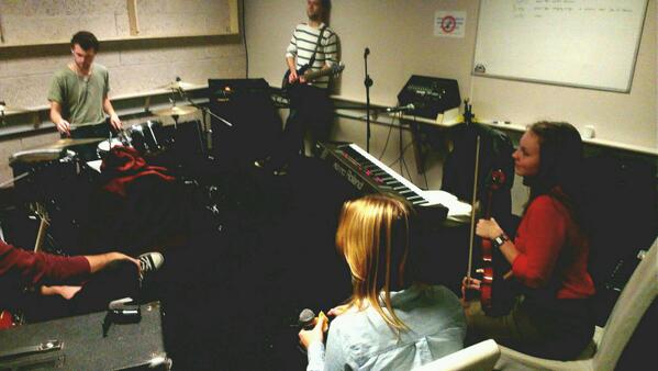 BeyondSkymusic's tweet photo. Rehearsal night for our new single. Recording next weekend! http://t.co/We5n1s6vof