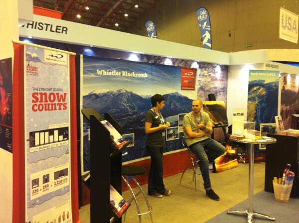 ColdComforts's tweet photo. #LondonSkiShow - Come by and visit #coldcomforts at the Tourism #Whistler Stand tomorrow - (Sunday 3rd November) http://t.co/Gnf1pXVRmD
