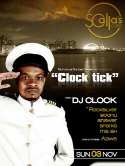 Rockah_Dbn's tweet image. #ClockTick with @DjClock tonite @scallascafe ft @Rocksilver8 @DjAnswerSA @sparksbantwana +mo cc @JoshScallascafe