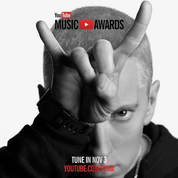 Are you ready for Eminem to unleash his lyrical brilliance? Watch him perform live tomorrow. #YTMA