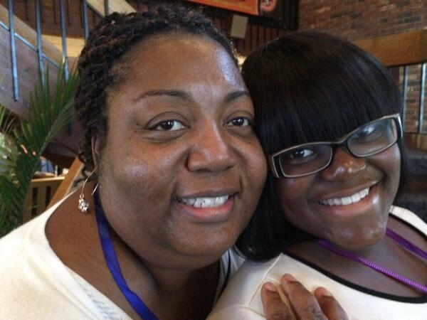 ncnwne's tweet photo. Angel (on the left) the architect of this weekend's NCNWNE Conference social media campaign! http://t.co/UtP18TdZOR