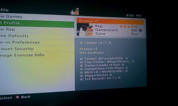 YoungKid208_'s tweet image. Add me on Xbox Live!(: