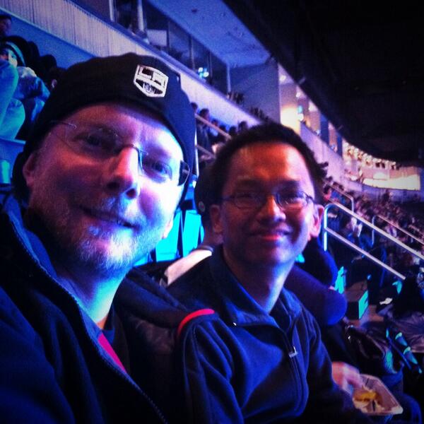 Laffer73's tweet image. Vienna greets L.A. And their Kings #WeAreAllKings