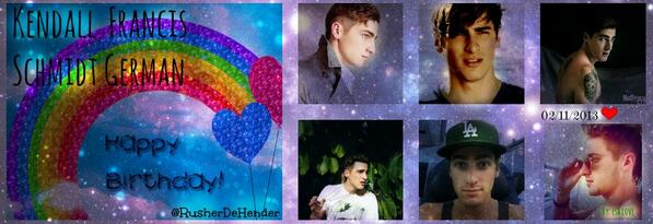 RusherDeHender's tweet photo. @HeffronDrive HBD!  #HappyBirthdayKendallSchmidt http://t.co/DpC3UVDVBD
