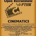 Photo by Cinematics FILKOM UB (@cinematicsUB)
