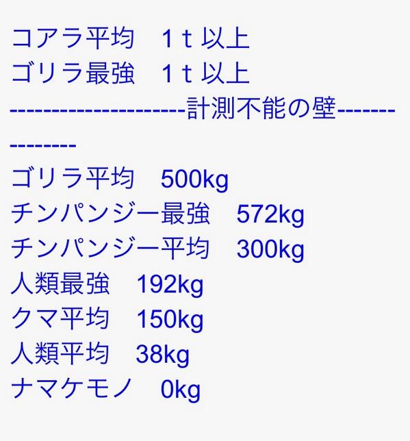 の 握力 コアラ コアラの握力は1トンって本当？嘘？実は危険な動物？