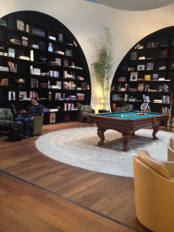 Bidisha's tweet photo. @FlySeeStay Hotel lobby? Nope! This is the new @turkishairlines lounge in  IST. Write up worthy! #luxetravel http://t.co/SRP5blJumy