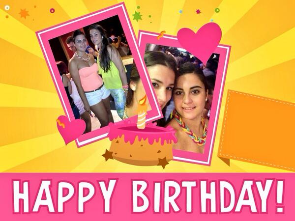 14anarocio's tweet photo. Tu cumpleaños, el mejor día para decirte que eres especial!! Feliz cumple @miriamperan 👭❤️ http://t.co/Phh3fnCNoV