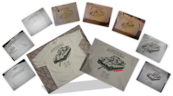 mirkulina's tweet photo. #tank on t-shirt #handmade #diy #textilmarker http://t.co/4MAsH6HRiv