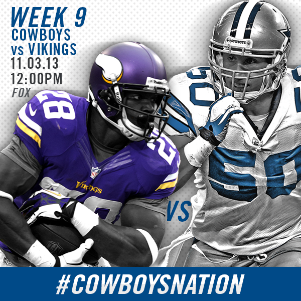 Dallas Cowboys on X: 'Good morning #CowboysNation! It's GAME DAY!! Who's  ready for a VICTORY over the Vikings  / X