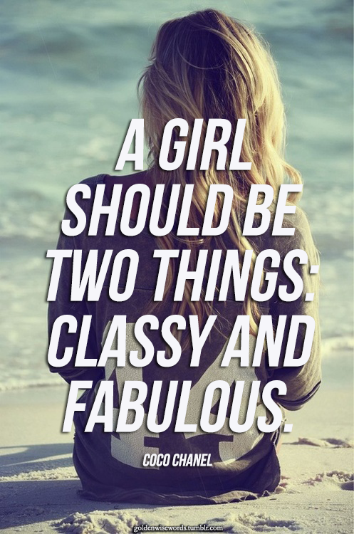 GoldenWiseWords's tweet photo. #cocohanel #quote http://t.co/o8pzG4rEdm
