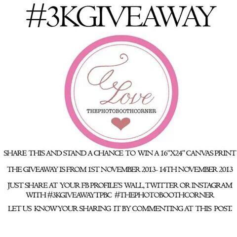 Fara2328's tweet image. #3KGIVEAWAYTPBC
#THEPHOTOBOOTHCORNER