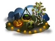 MSMHolidayStuff's tweet photo. Halloween plant island http://t.co/o53AlRQUWk