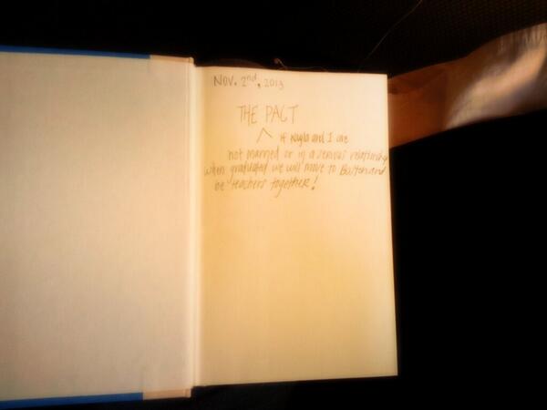 KaylaSemler5's tweet image. "@MeganRuth05: Welp. It's official. @KayyyylaKinns bahahaha #foreveralone #butitsokay http://t.co/BlLiWFoOFy" omg haha! Things just got real
