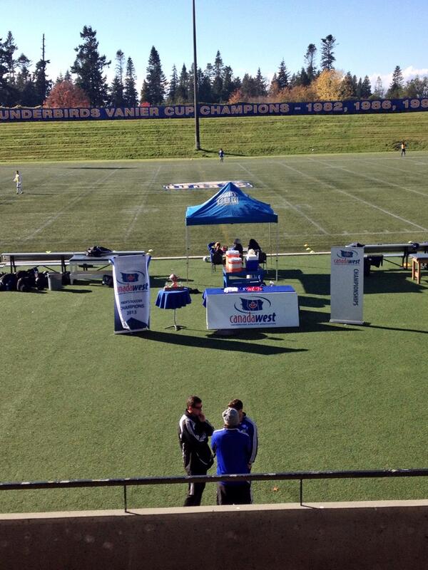 dgrange10's tweet image. Great day for Footy! @ubctbirds T-Bird Stadium. #MSOC gold metal CW championship game. #SupportCheer #GoBirdsGo
