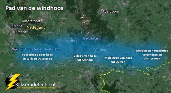 RT<a href="/bliksemdetect/">Bliksemdetectie.nl</a> In dit pad is de windhoos vanmiddag meerdere malen aan de grond gekomen.