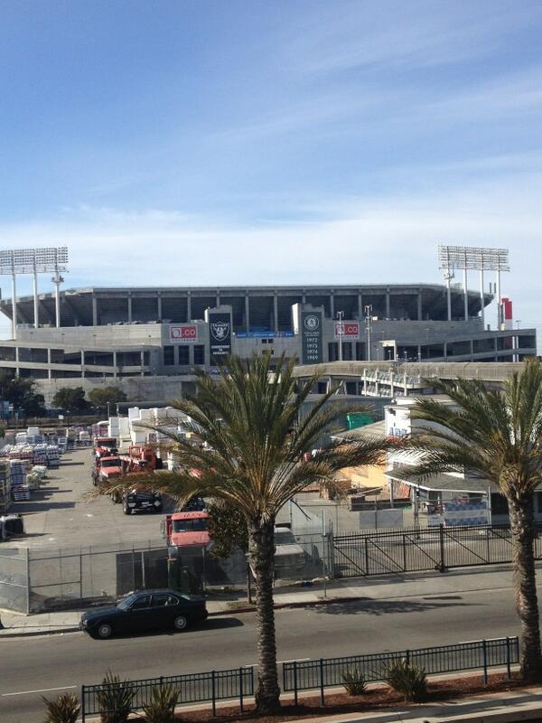 Woman jumps from third floor at O.co Coliseum 