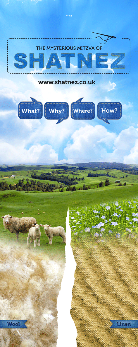 EsteemGraphics's tweet photo. banner for Edgware  #shatnez centre. Stand B450  @JewLivingExpo http://t.co/Aeihlnrj3j