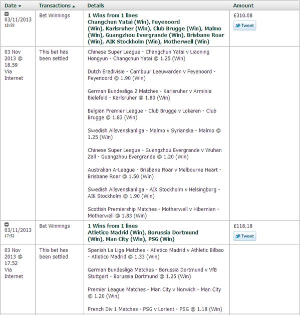 BetEngineer's tweet image. Nice profit from @BetEngineer