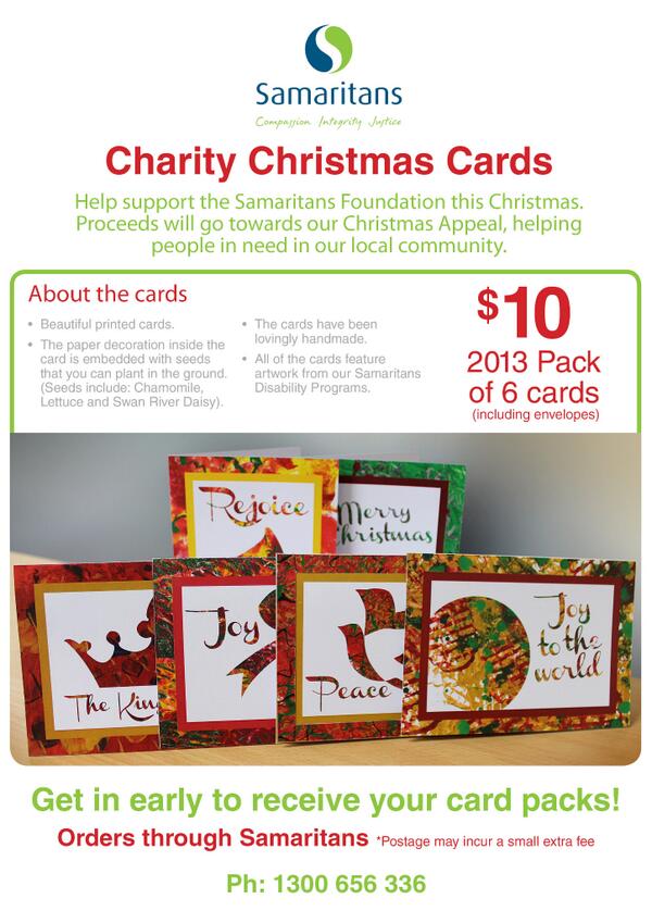 SamaritansNews's tweet photo. Got your #Christmas Cards yet?Take a look at our handmade cards,all proceeds back into local region, get yours today! http://t.co/YOHaxYHdiP