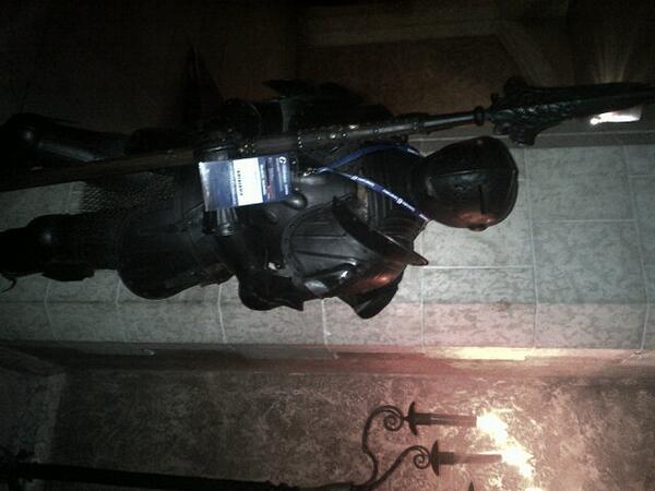 BlakeRichardsMP's tweet image. It looks like this delegate had a medieval time at #cpc2013 convention...or at least at our after-party in #Banff