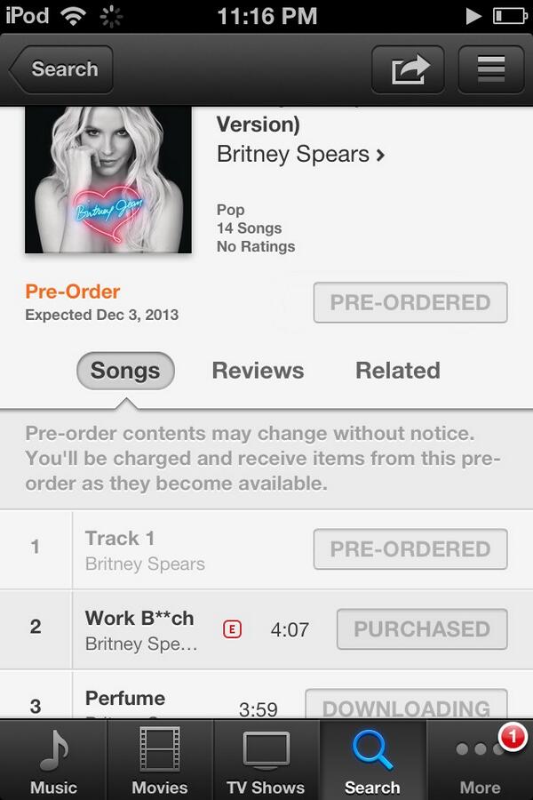 godneyslay's tweet image. OMG I PRE-ORDERED BRITNEY JEAN @britneyspears