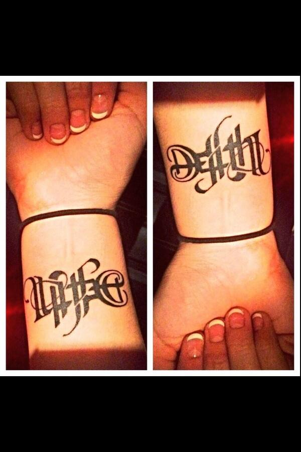 Death And Life Tattoo