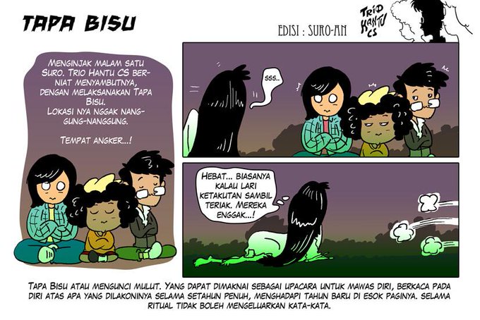 Kumpulan Komik Strip Bertema Horor Yang Gak Nyeremin Malah 