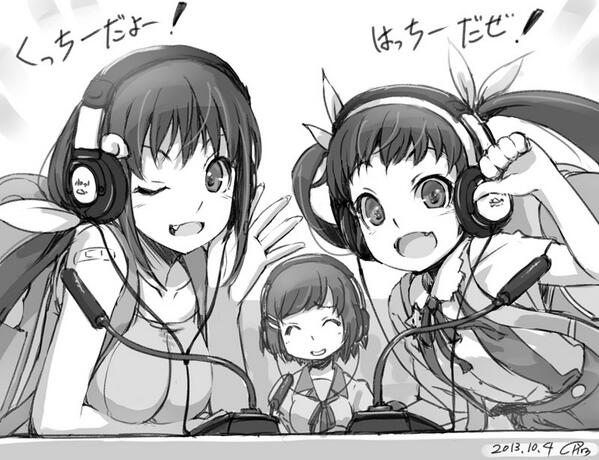 『はっちーくっちーコメンタリー』らくがき。東方こうすけくんのリクエストでした。 
