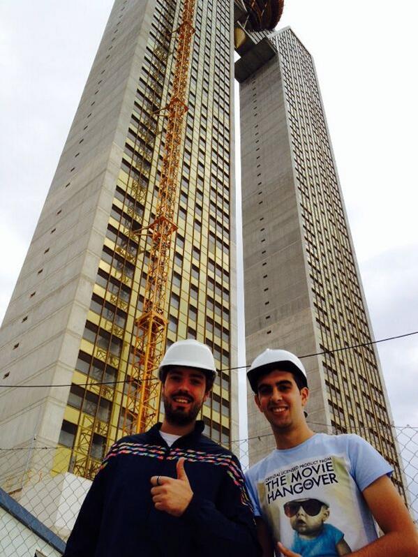 CarlosJose77's tweet photo. Dia de trabajo en el intempo!! @JFM47 http://t.co/G5CGI9Apqy