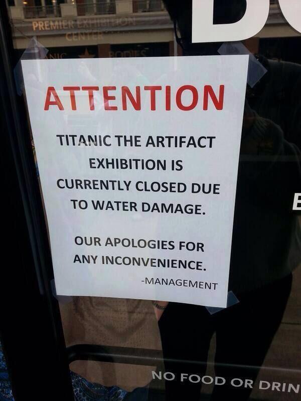 Belfast. You couldn't make it up...