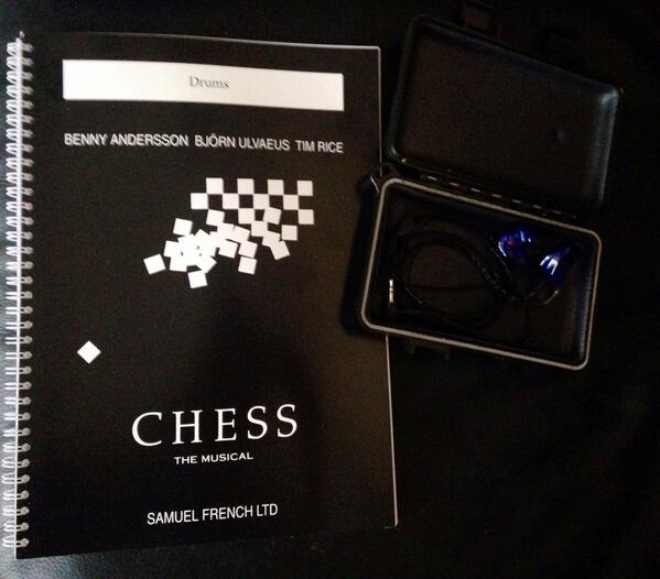 nicky_caulfield's tweet photo. Had my coffee... Now to start re-learning Chess ready for @ChessMusicalUK #chessthemusical http://t.co/rZFJLX9uxU