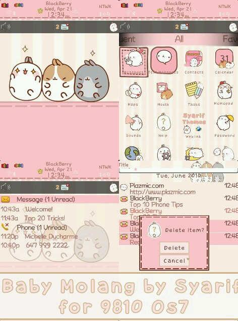 secretfontshop's tweet photo. Theme baby molang for os 7 ♡ Price: 5 rb ♥ Cute loh themesnya ♛ Minat? Mention ya ♬ http://t.co/aoO4bZWOqP