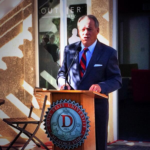 OutlierMovement's tweet image. A Big Thanks to President Nadauld for introducing the @OutlierLabs on Friday! @DixieState #outlier #outlierlabs