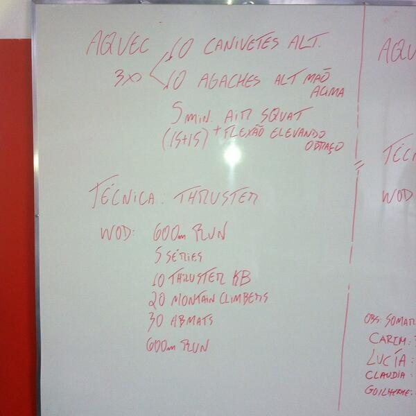 carimcornelio's tweet photo. Reventao tras el entreno hoy en #crossfit261 WOD de los duros! Seguimos mejorando @lu_deblas #elite http://t.co/XrZYxQxZob